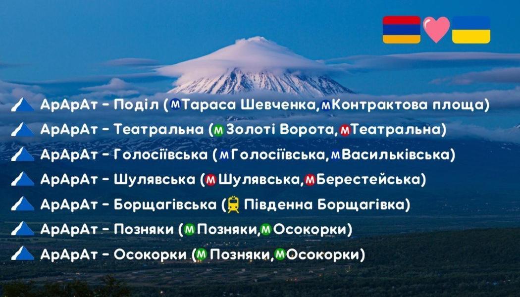 Ararat-Shulyavskaya Hostel Kyiv Exterior photo